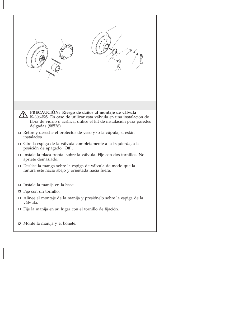 Kohler Single-Control bath and Shower Trim K-T16116 User Manual | Page 29 / 32