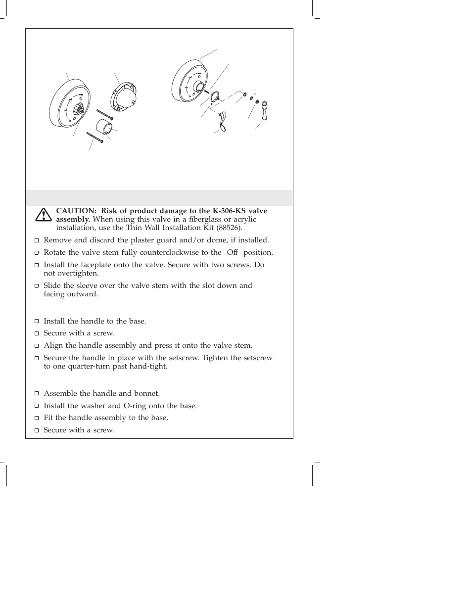 Kohler Single-Control bath and Shower Trim K-T16116 User Manual | Page 9 / 32