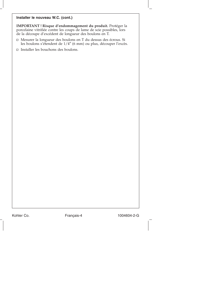 Kohler Close-Coupled Toilet K3428 User Manual | Page 11 / 20