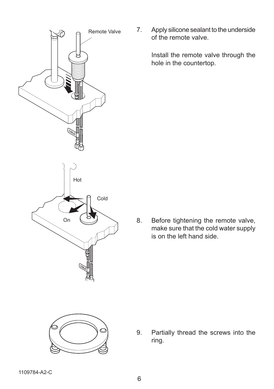 Kohler Karbon Kitchen Sink Tap K-6227A User Manual | Page 6 / 12