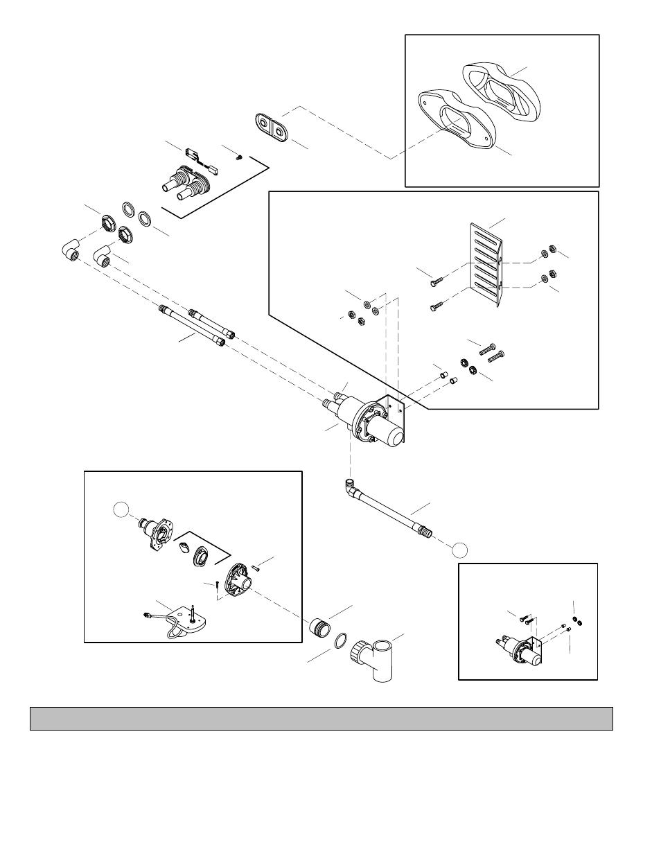 Service parts | Kohler Bath Whirlpool K-870 User Manual | Page 12 / 20