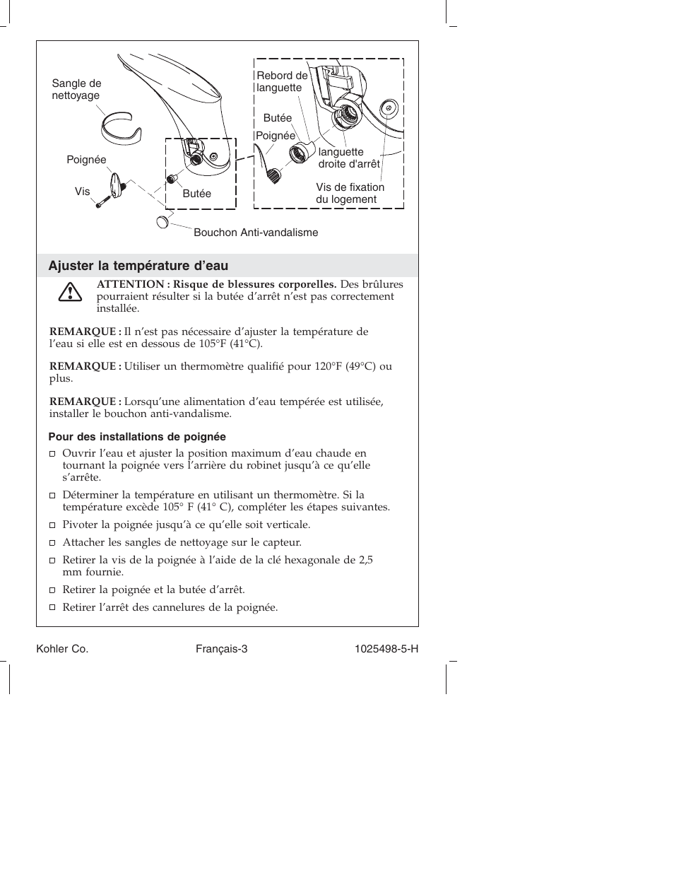 Kohler Electronic Faucet k-10950 User Manual | Page 27 / 76