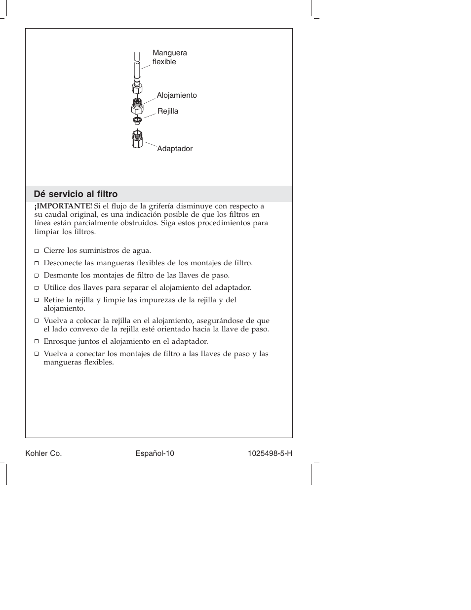 Kohler Electronic Faucet k-10950 User Manual | Page 59 / 76