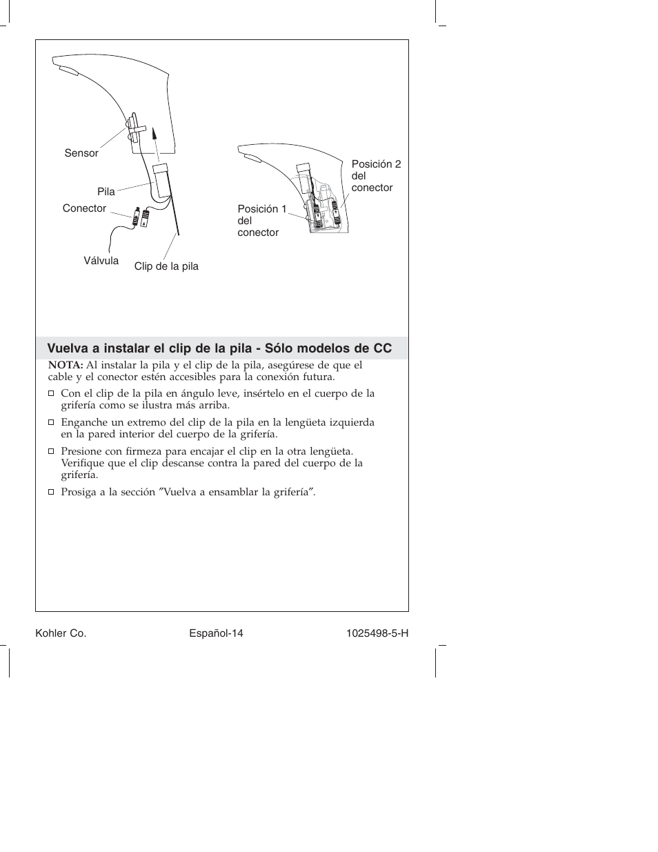 Kohler Electronic Faucet k-10950 User Manual | Page 63 / 76