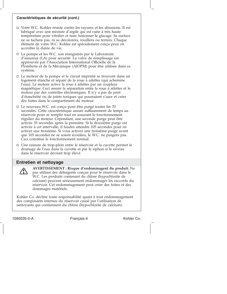 Kohler Toilet and Bidet Seat K-3607 User Manual | Page 28 / 76