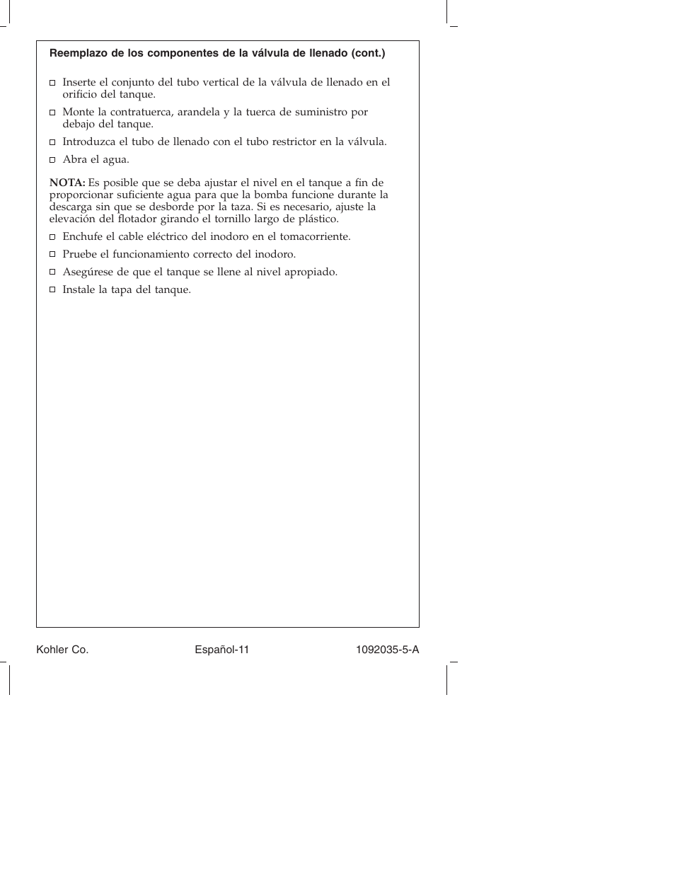 Kohler Toilet and Bidet Seat K-3607 User Manual | Page 59 / 76