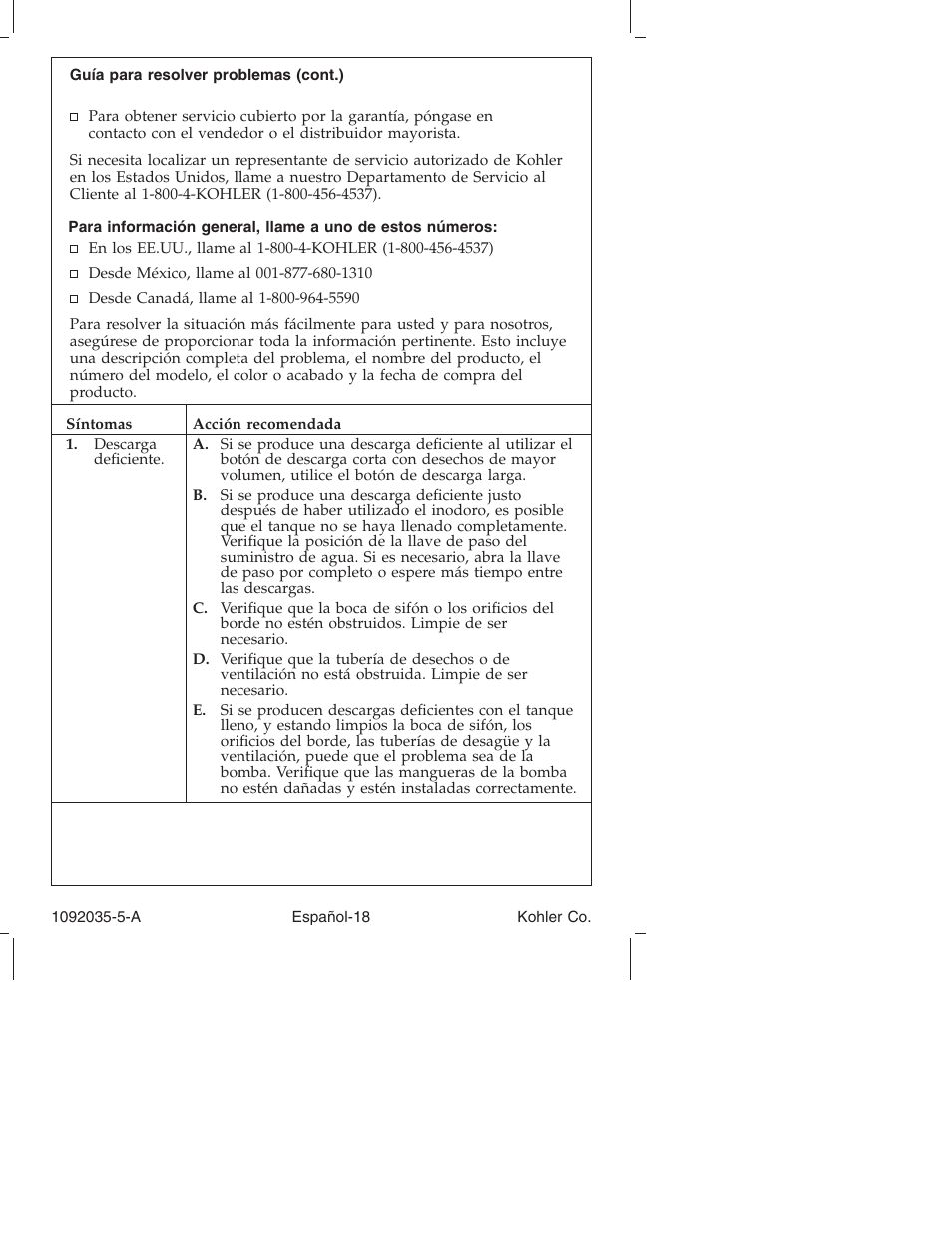 Kohler Toilet and Bidet Seat K-3607 User Manual | Page 66 / 76