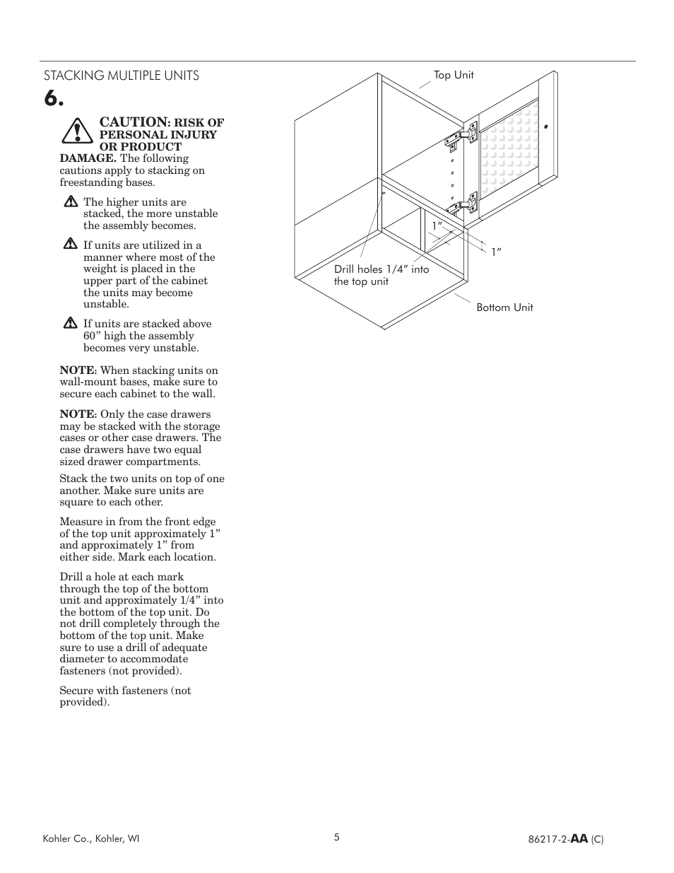 Kohler Tellieur K-3106-F2 User Manual | Page 5 / 8