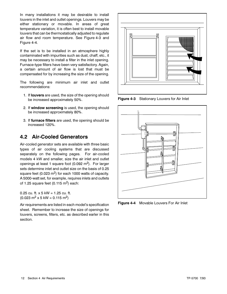 2 air-cooled generators | Kohler Generator Sets 20--2800 kW User Manual | Page 24 / 56