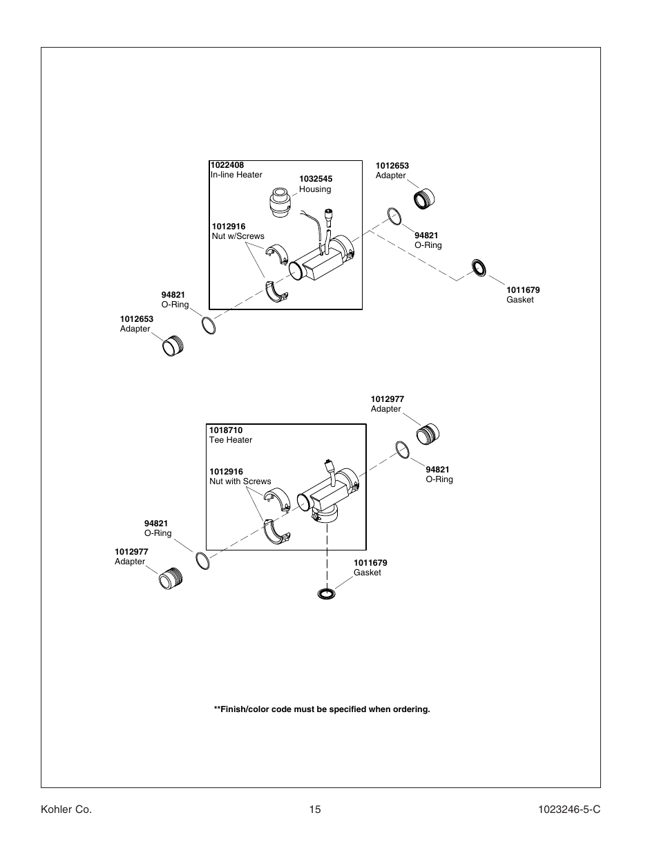 Kohler Bath Whirlpool K-1418-CT User Manual | Page 15 / 52