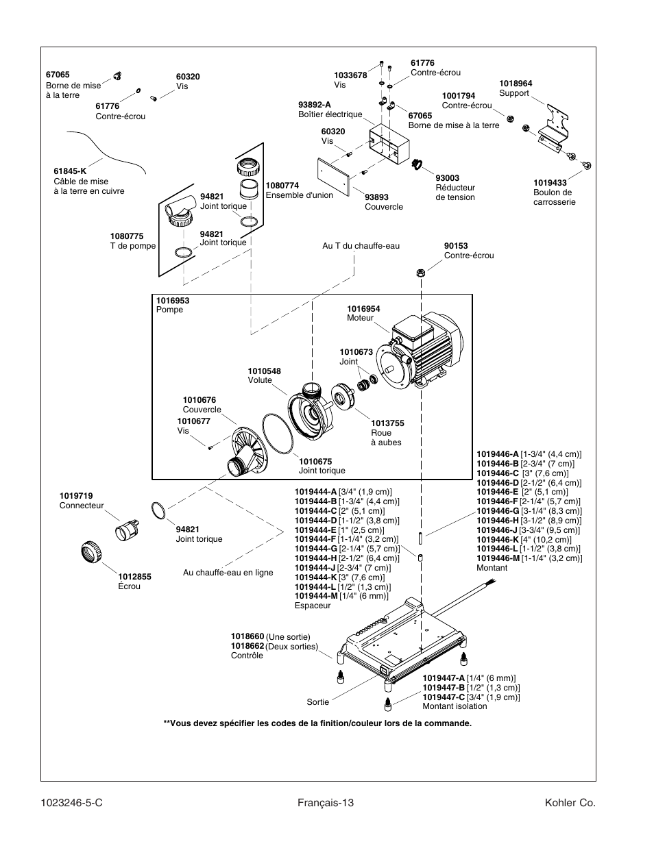 Kohler Bath Whirlpool K-1418-CT User Manual | Page 30 / 52