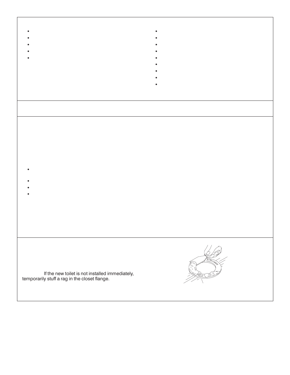 Site preparation | Kohler San Raphael Pressure Lite Vitreous China Siphon Jet Toilet K-3394 User Manual | Page 2 / 8