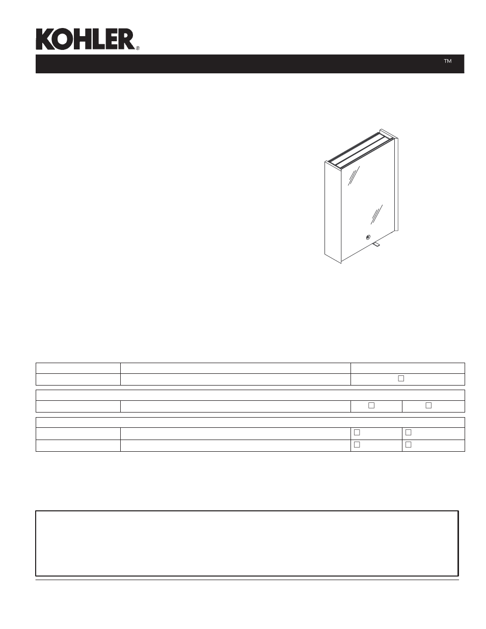 Kohler Purist K-3091 User Manual | 2 pages