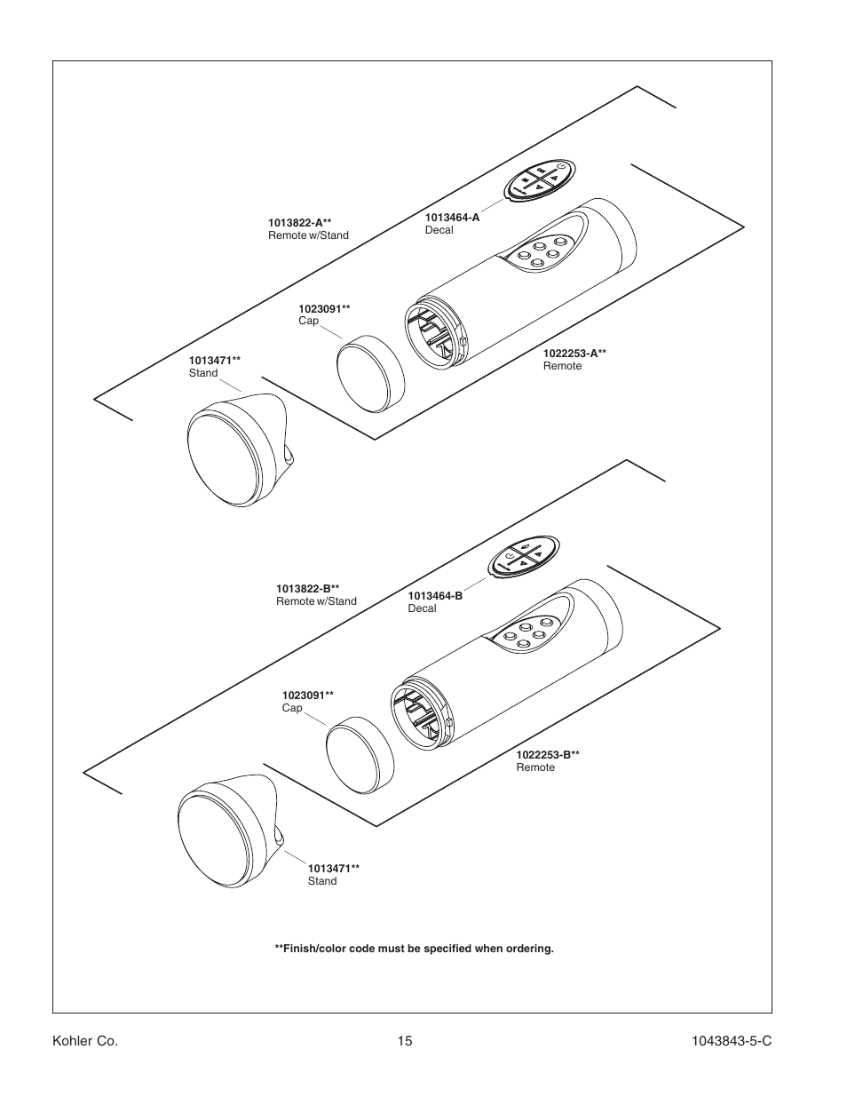 Kohler K-1158 User Manual | Page 15 / 48
