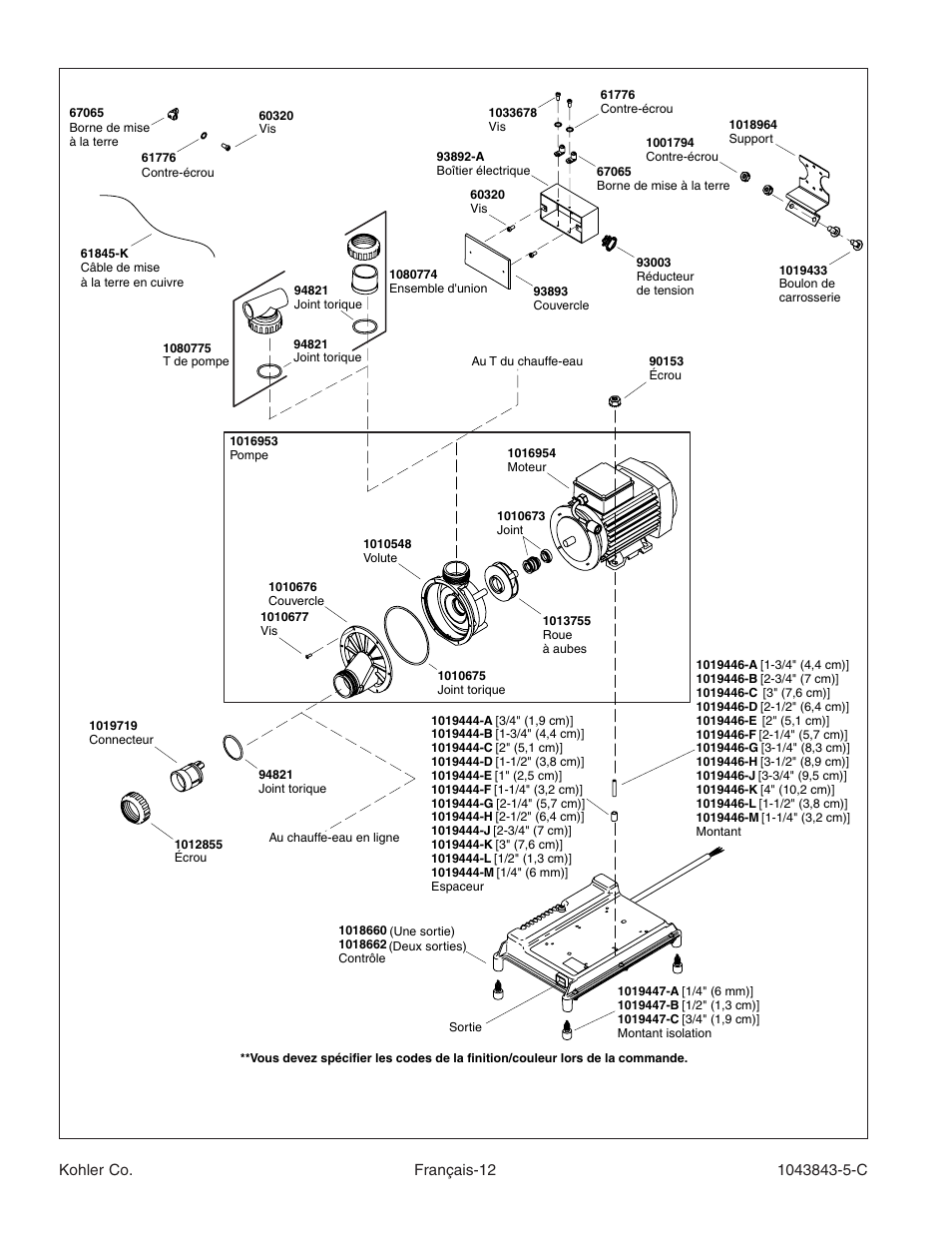 Kohler K-1158 User Manual | Page 27 / 48