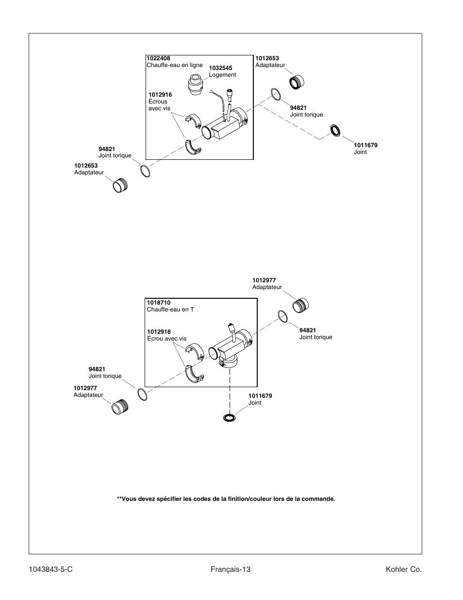 Kohler K-1158 User Manual | Page 28 / 48