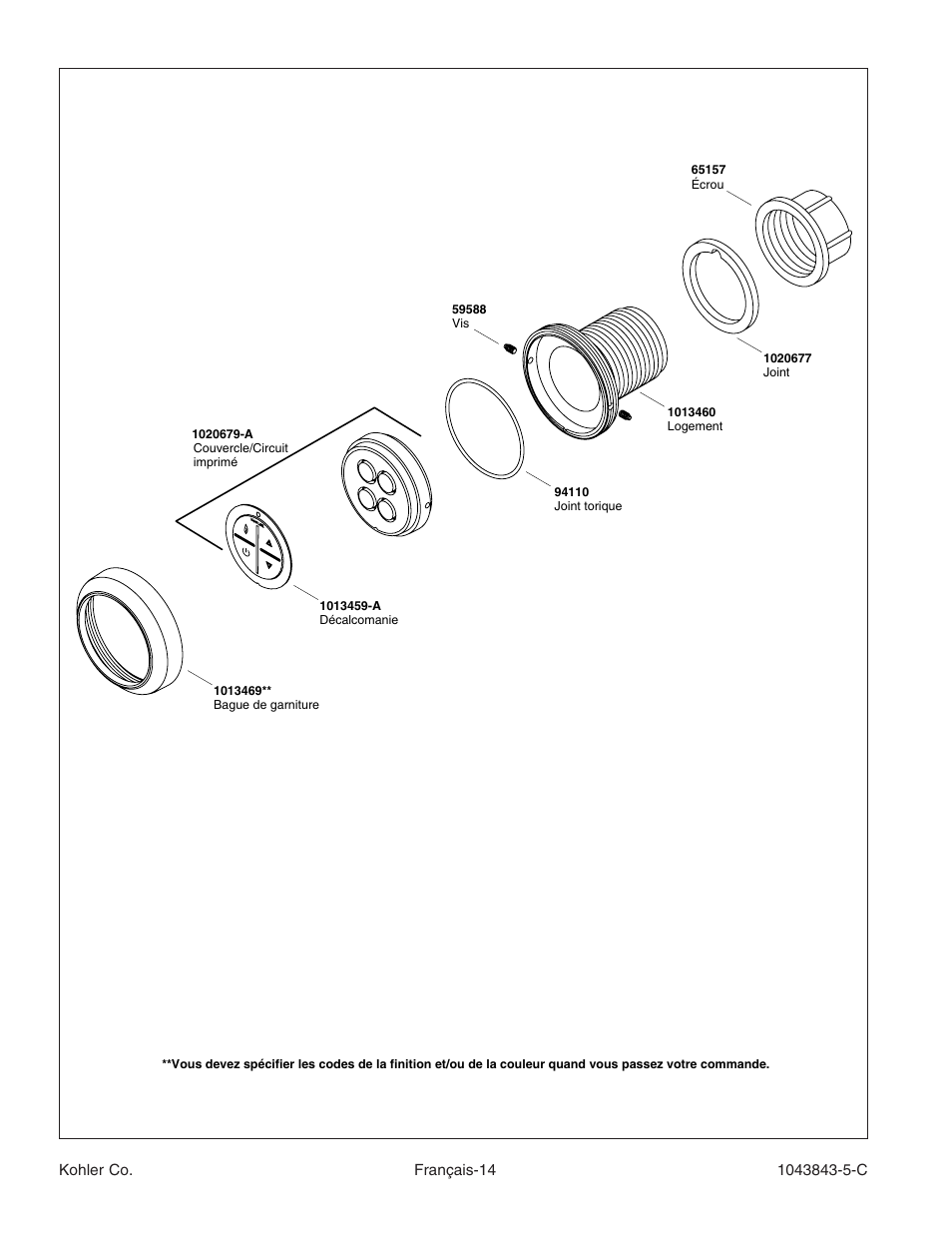 Kohler K-1158 User Manual | Page 29 / 48