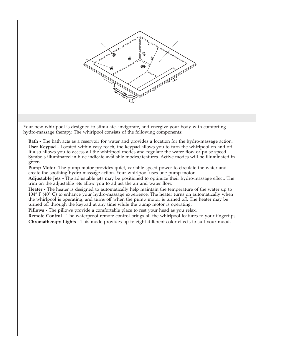 Your kohler whirlpool | Kohler K-1111 User Manual | Page 4 / 60