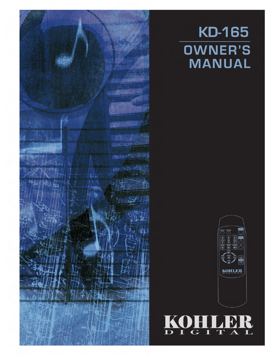 Kohler KD165 User Manual | 14 pages