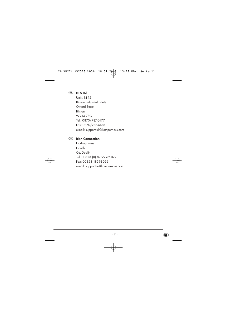 Kompernass KH 224 User Manual | Page 15 / 27