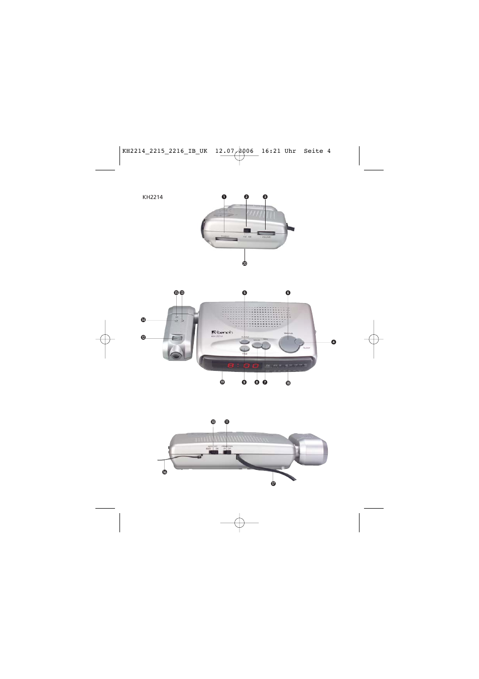 Kompernass KH 2214 User Manual | Page 4 / 16