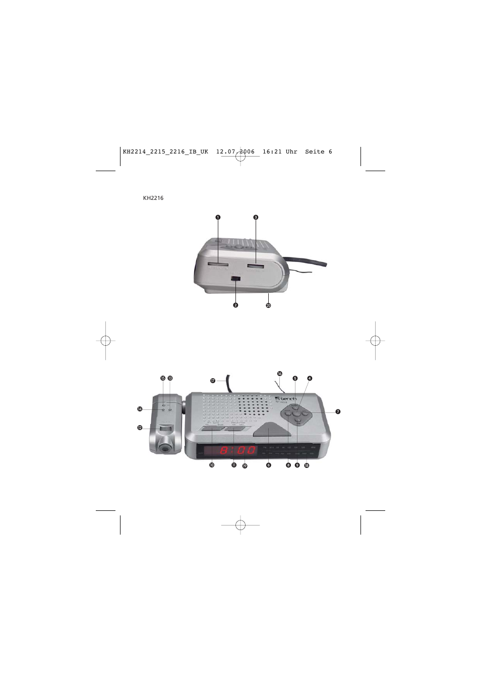 Kompernass KH 2214 User Manual | Page 6 / 16