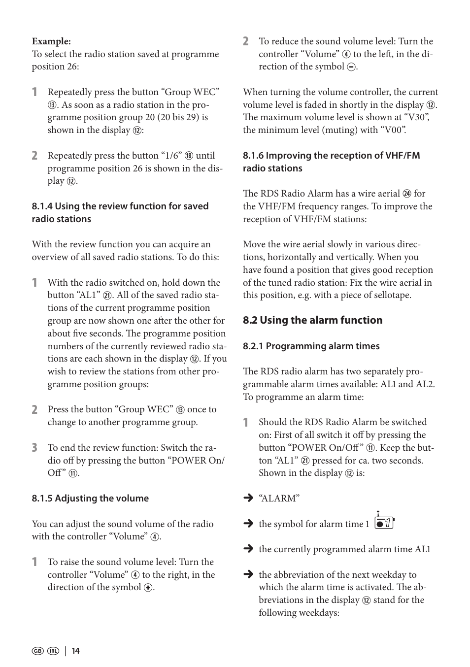 Kompernass KH 2295 User Manual | Page 14 / 22