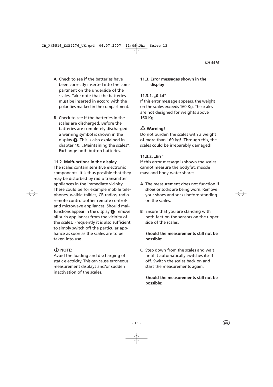 Kompernass KH 5516 User Manual | Page 15 / 19