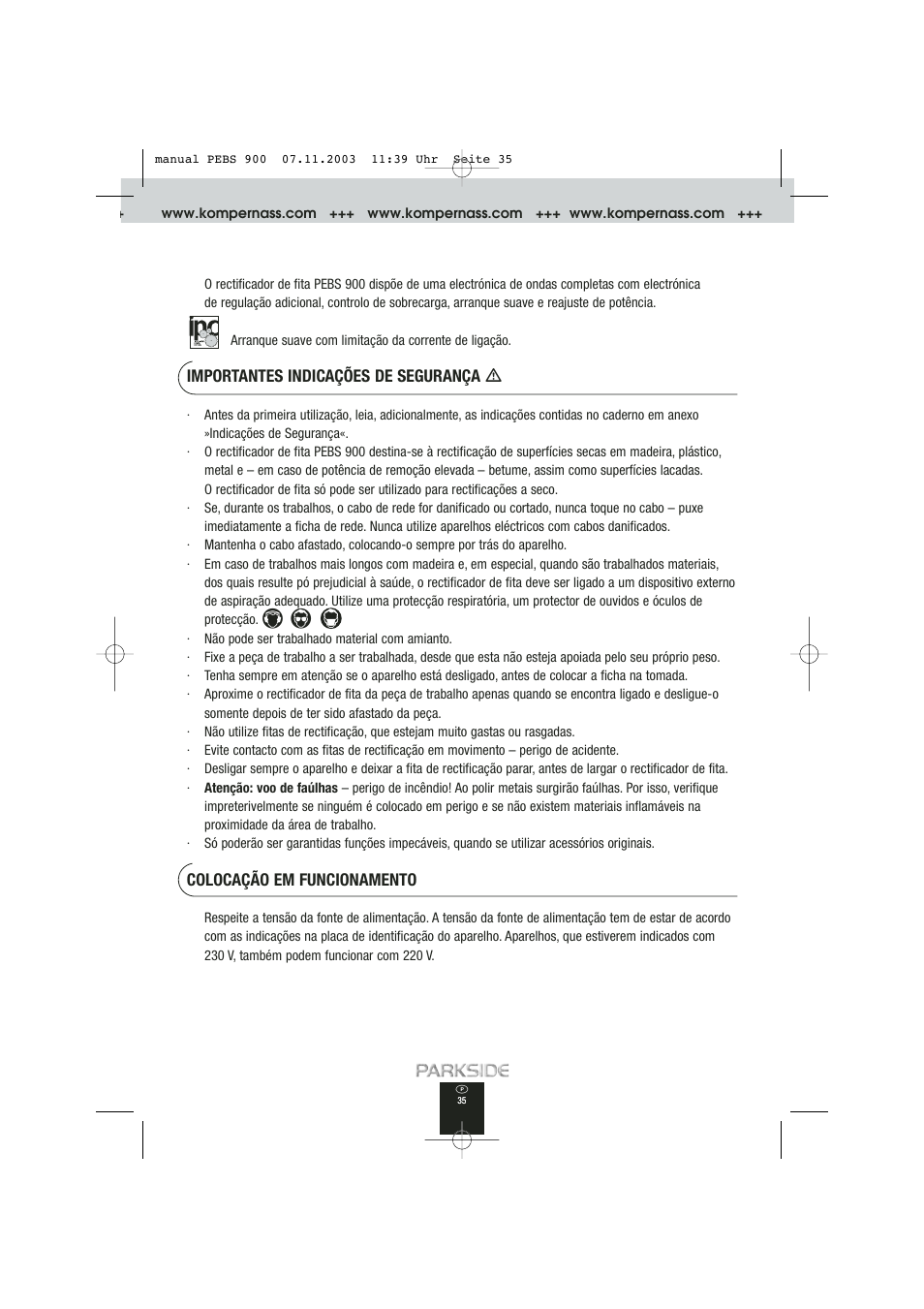 Kompernass PEBS 900 User Manual | Page 35 / 79