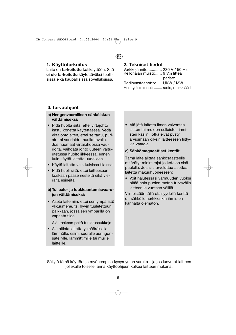 Kompernass KH 2275 User Manual | Page 13 / 51