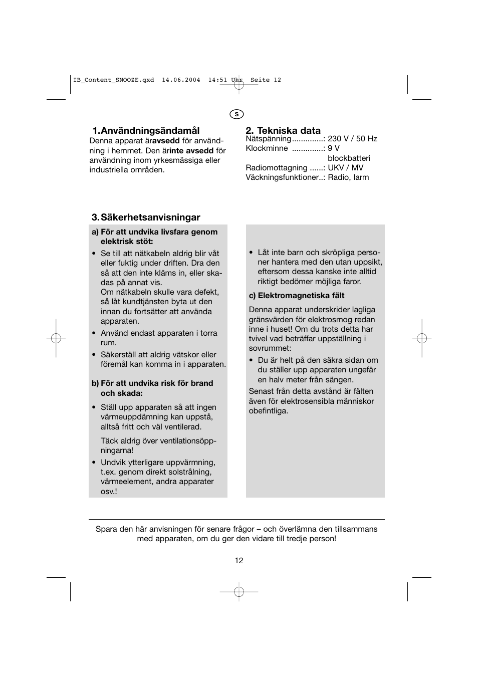 Kompernass KH 2275 User Manual | Page 16 / 51