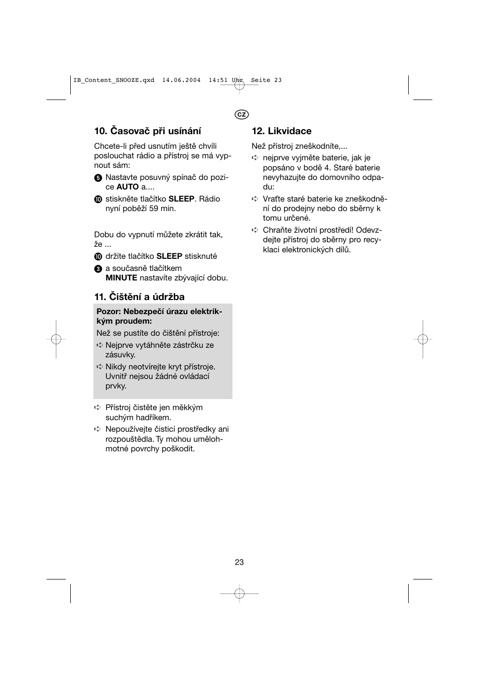 Kompernass KH 2275 User Manual | Page 27 / 51