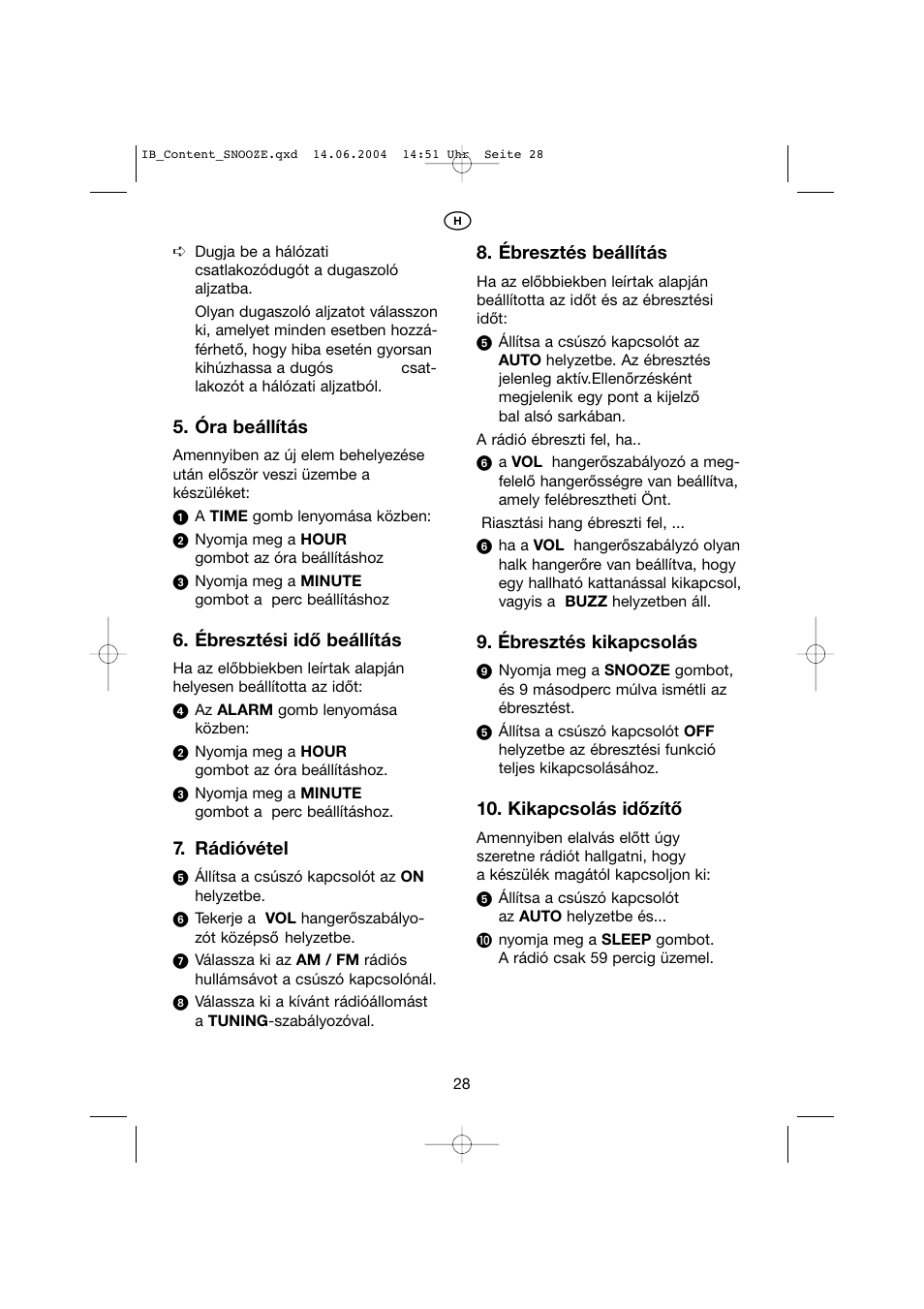 Kompernass KH 2275 User Manual | Page 32 / 51