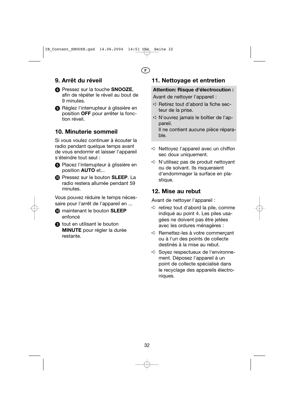 Kompernass KH 2275 User Manual | Page 36 / 51