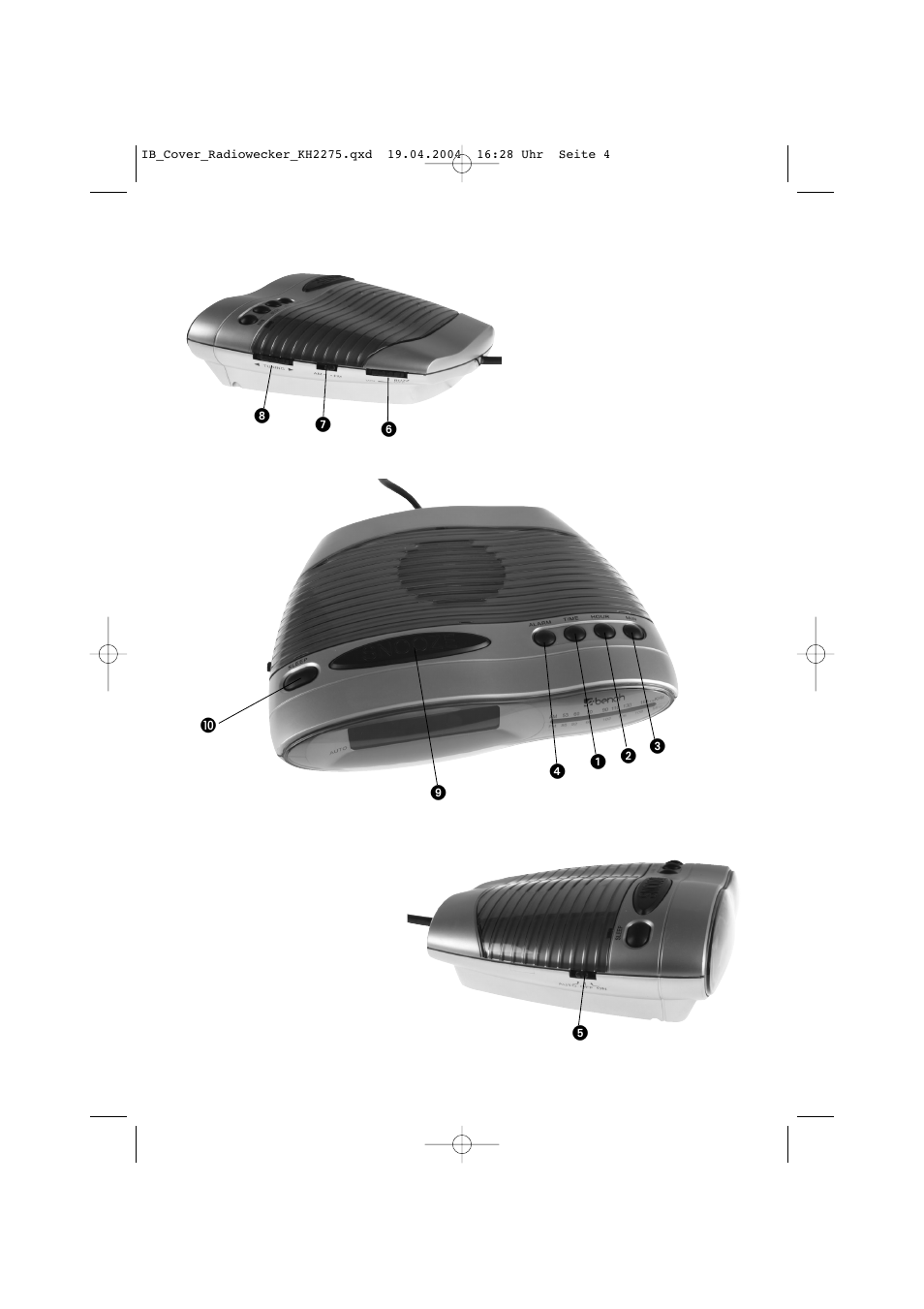 Kompernass KH 2275 User Manual | Page 4 / 51