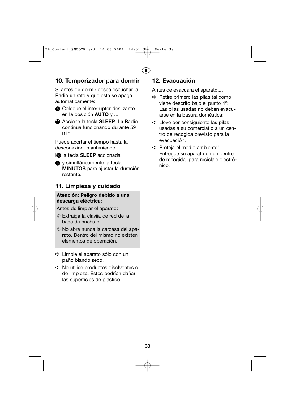 Kompernass KH 2275 User Manual | Page 42 / 51