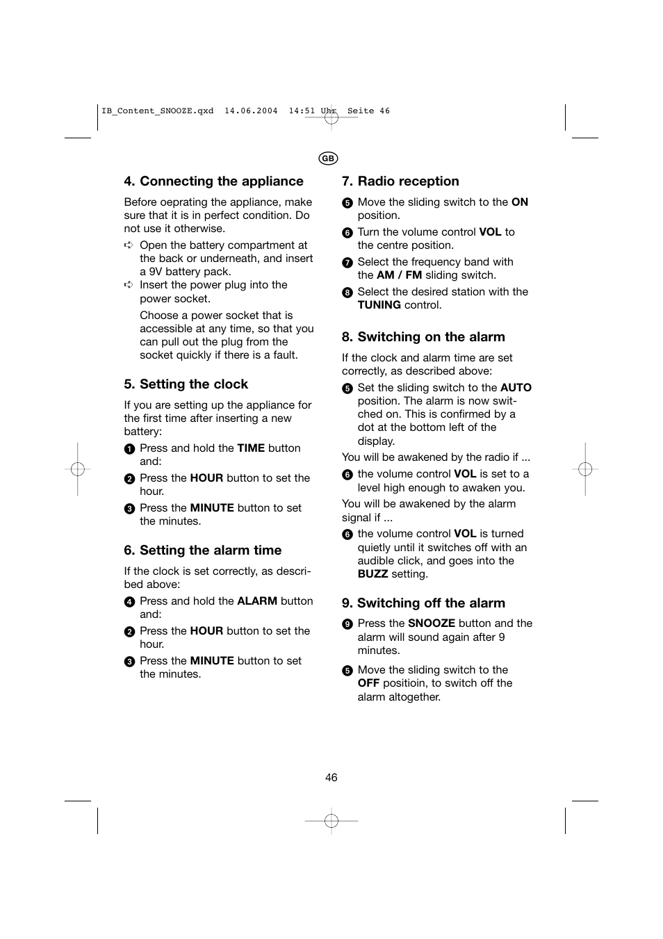 Kompernass KH 2275 User Manual | Page 50 / 51