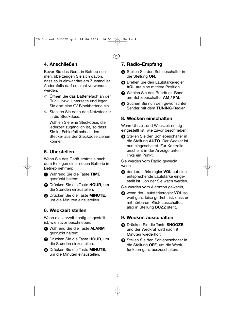Kompernass KH 2275 User Manual | Page 8 / 51