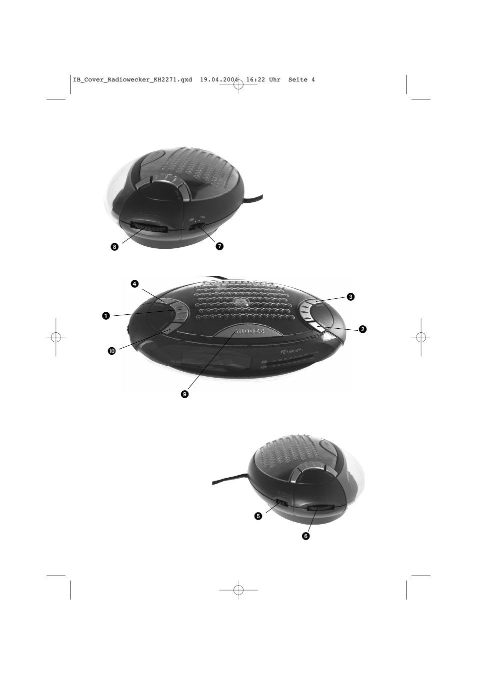 Kompernass KH 2271 User Manual | Page 4 / 51