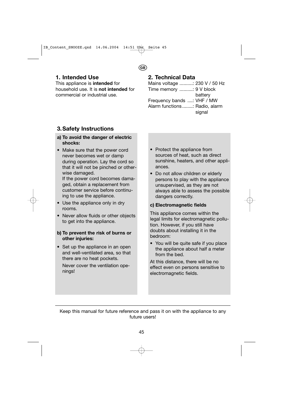Kompernass KH 2271 User Manual | Page 49 / 51