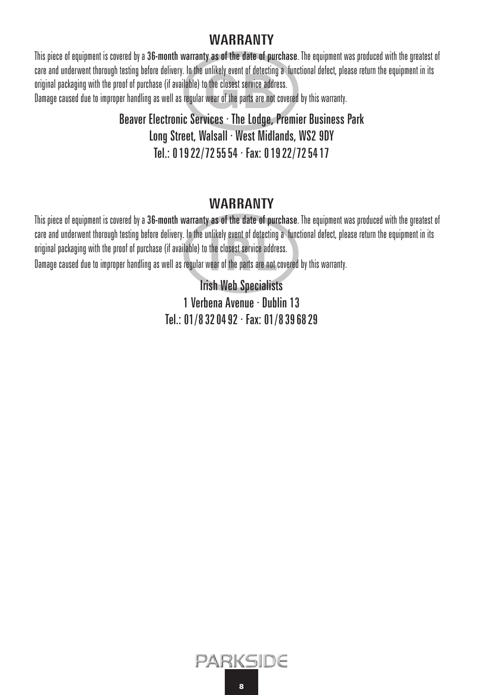 Kompernass PPHSS 670 User Manual | Page 8 / 12