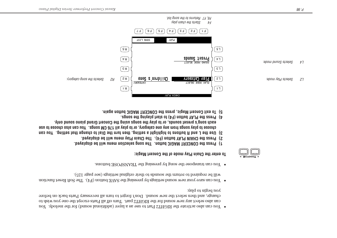 Kawai Concert Performer Series Digital Piano CP117 User Manual | Page 104 / 180