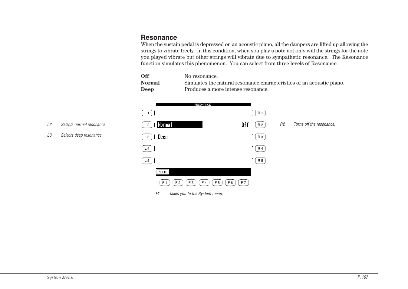 Resonance | Kawai Concert Performer Series Digital Piano CP117 User Manual | Page 113 / 180