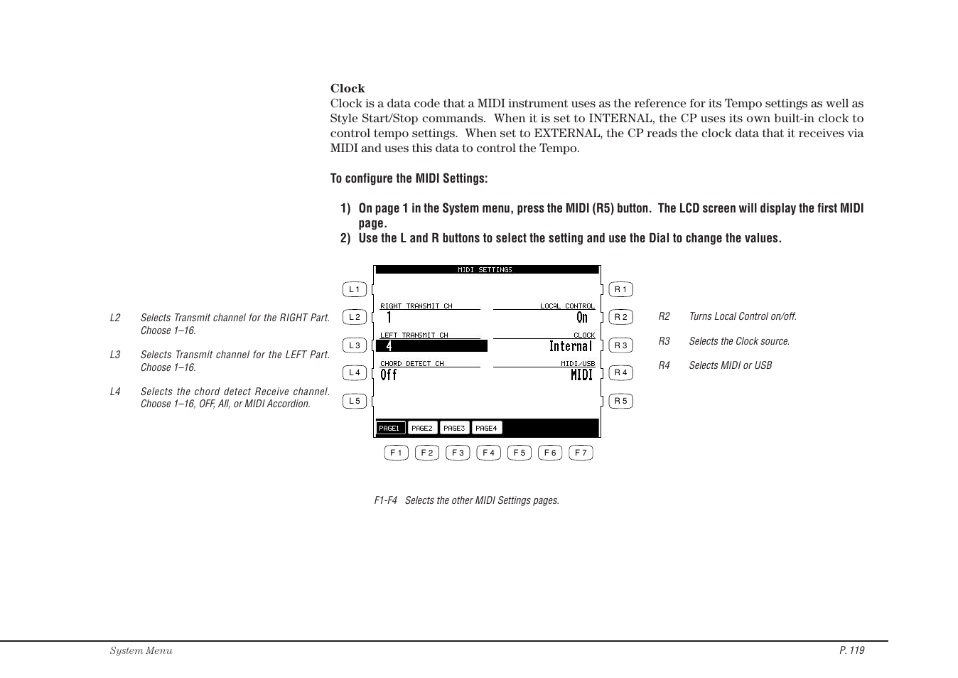 Kawai Concert Performer Series Digital Piano CP117 User Manual | Page 125 / 180