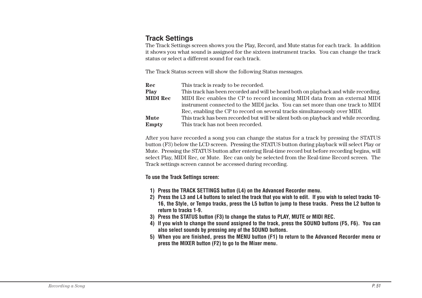 Kawai Concert Performer Series Digital Piano CP117 User Manual | Page 57 / 180