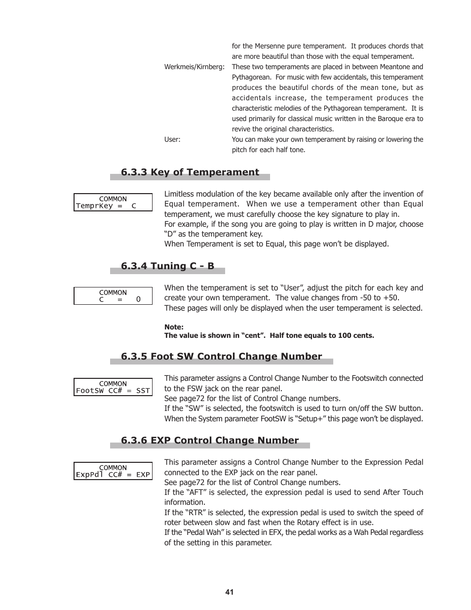 Kawai Professional Stage Piano MP8II User Manual | Page 41 / 76