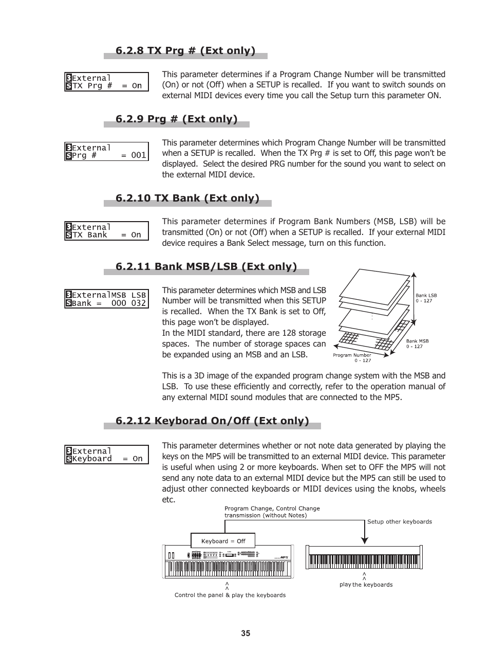 Kawai Stage Piano MP5 User Manual | Page 35 / 76