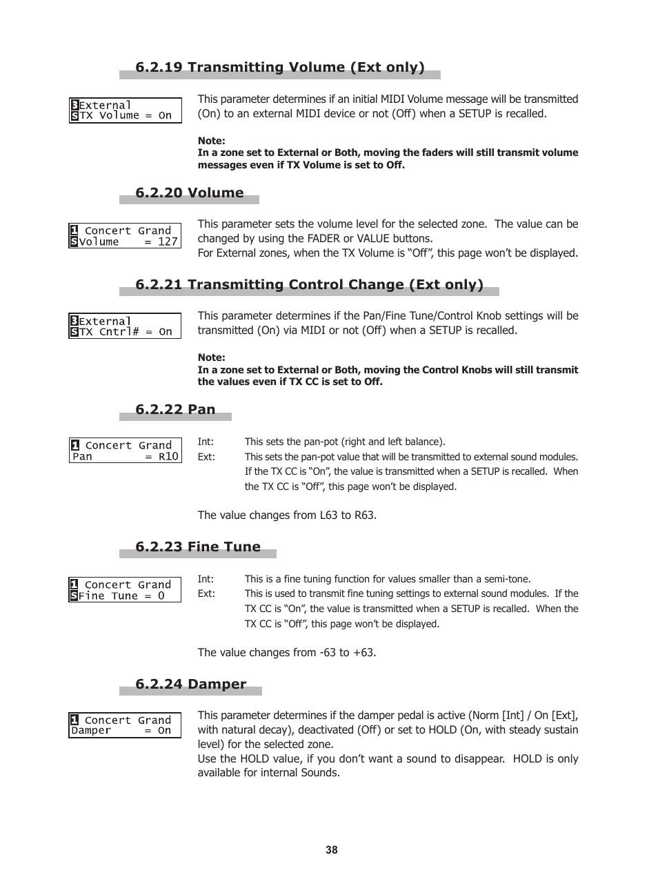 Kawai Stage Piano MP5 User Manual | Page 38 / 76