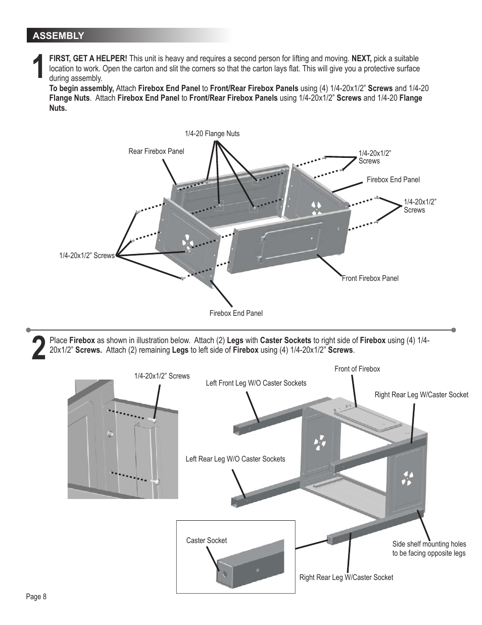 Kingsford 11301648 User Manual | Page 8 / 20