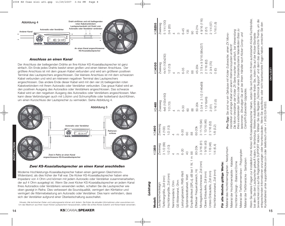 Kicker KS350 User Manual | Page 8 / 12
